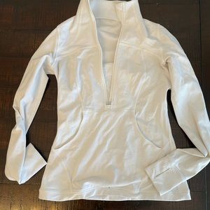 Lululemon pull over 3/4 zip jacket